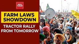 Farmers protests Against Farm Laws Enters Day 43; Tractor March Tomorrow| Rahul Shrivastava's Report