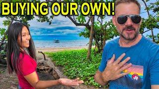 Buying Our Own Beach Land To Build Dream House. Philippines