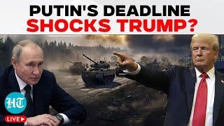 LIVE | Putin Sets Kursk Recapture Deadline With Trump Link | Ukraine War Updates