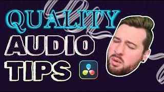 5 Tips for QUALITY Audio | Tutorial | Dialogue Editing | Podcast Mixing