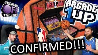 NBA Jam Arcade1Up CONFIRMED!!! | Gaming Off The Grid