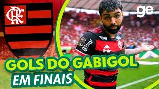 TODOS OS GOLS DO GABIGOL EM FINAIS PELO FLAMENGO | Listas | ge.globo