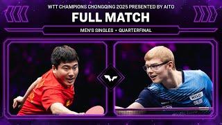 FULL MATCH | Liang Jingkun vs Felix Lebrun | MS QF | #WTTChongqing 2025