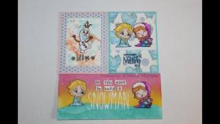 3 Cards 1 Stamp Set Collaboration | The Sassy Club Let It Go