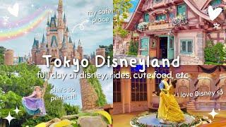 japan vlog  full day at tokyo disneyland: best rides, food, crying a lot 