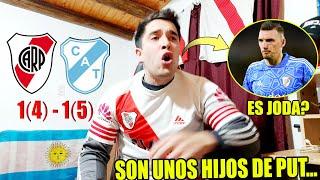 RIVER 1(4) vs TEMPERLEY 1(5)  Reacción de un Hincha de RIVER RE CALIENTE  Copa ARGENTINA