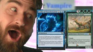 EVERYTHING IS A VAMPIRE, THEREFORE I WIN! Historic Leyline Combo MTG Arena