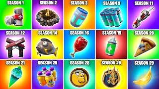 Evolution of Healing Items in Fortnite (Chapter 1 Season 1 - Chapter 5 Season 2)