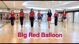 BIG RED BALLOON - IMPROVER LINEDANCE (Rachael McEnaney-White)