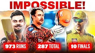 TOP 10 Unbreakable Records of IPL | Greatest Records | Travis Head | Virat Kohli | MS Dhoni