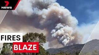 Buildings destroyed as bushfires scorch Victoria | 7NEWS