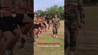 army agniveer training video