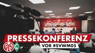 Die Pressekonferenz vor dem Spiel bei Werder Bremen | #SVWM05