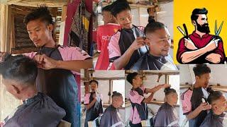 Haircut l Man's styling hair salon salon l Yangkhao Naga Konyak @yangkhaonagakonyak9949