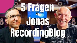 5 Fragen an Jonas vom Recordingblog