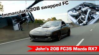 The Ultimate Rotary Restomod - John's 20B-Swapped FC Mazda RX7