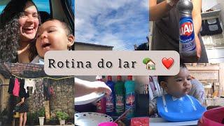 Vlog: Cuidados com a casa e com bebê | Yasmim Bárbara