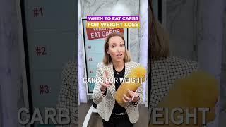 When To Eat Carbs For Weight Loss #shorts