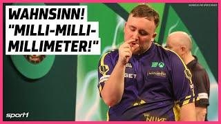 Littler verpasst 9-Darter - und bricht dann Interview unter Tränen ab