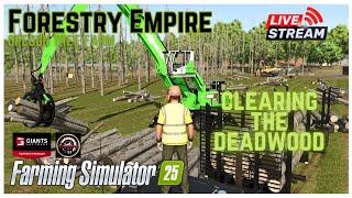 Clearing the Deadwood - Oregon Tree Farm - Riverbend Springs FS25 - Forestry Empire