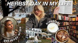 HERBST VLOG ⭐️ aesthetic routine, books, thrifting & grwm in stockholm ️