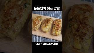 양배추와 라이스페이퍼를 이렇게 드셔보세요!! 맛이 정말 기가막혀요