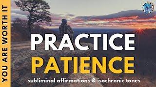 PRACTICE DELAYED GRATIFICATION | Subliminal Affirmations, Relaxing Music & Isochronic Tones