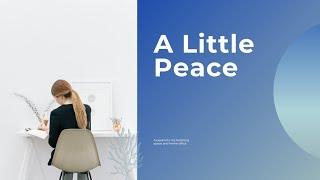 A Little Peace(작은평화) [Nicole Flieg:니콜레 플리그] [가사/한글해석/자막/듣기]