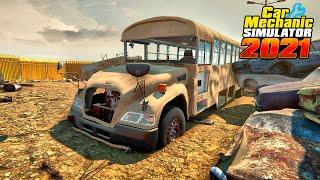 School Bus restoration - Car Mechanic Simulator 2021