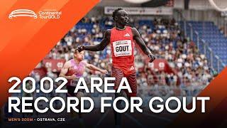 Gout Gout storms to 20.02 area record in 200m  | Continental Tour Gold 2025