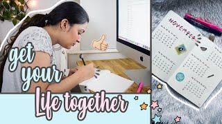 GET YOUR LIFE TOGETHER with Me  | Organisation + Planning + DIY & More | Meghna Verghese