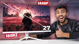 The Best Budget 1440P 180Hz Gaming Monitor on Amazon  With RGB & Speaker