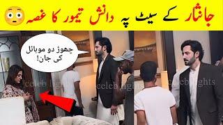 OMGDanish Taimoor Angry On Set Of Jan Nisar  Jaan Nisar Episode 29 BTS