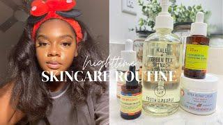 AFFORDABLE NIGHT TIME SKINCARE ROUTINE | GOOD MOLECULES, CLEARING HYPERPIGMENTATION & HORMONAL ACNE