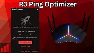 NetDuma R3 Ping Optimizer Buffer Bloat Testing and Settings