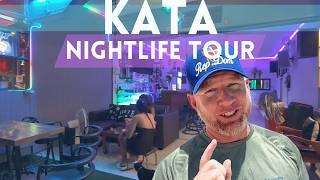 Kata Nightlife Tour Phuket Thailand 2024 4K