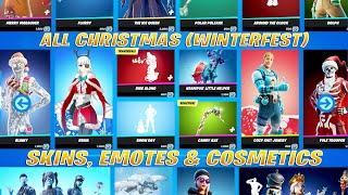 Winterfest all Cosmetics Fortnite!