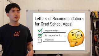 Tips on Letters of Recommendation | Grad School App Advice