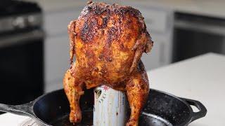 This Has To Be The MOST Juiciest Beer Can Chicken Ever | Bake Chicken Recipe