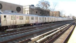 Q train at Avenue H