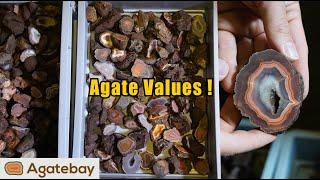 What do affordable agates look like? 