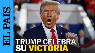 ELECCIONES ESTADOS UNIDOS | Donald Trump celebra los resultados provisionales | EL PAÍS