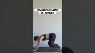 It’s Another Intense Pregnancy HIIT Workout! #pregnancyworkout