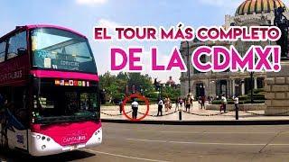  EL TOUR MÁS COMPLETO DE LA CDMX! | CAPITAL BUS  (Por menos de $9 USD)