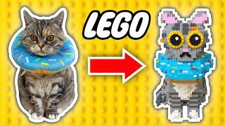 I Turned My Cat Into LEGO!