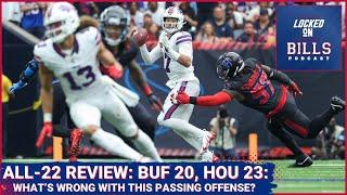 All-22 Review: Examining struggles of Josh Allen, Buffalo Bills passing offense in loss to Texans