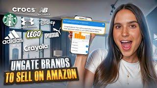 AMAZON UNGATING TELL ALL! How to get UNGATED for ANY BRAND on Amazon PLUS a LIVE BIG BRAND UNGATE