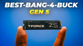 Best-Bang-For-Buck Gen 5 m.2 NVMe?  TeamGroup T-Force Z540 SSD Review [1TB & 2TB]