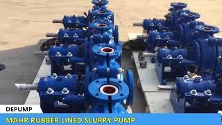 Rubber slurry pump-DEPUMP