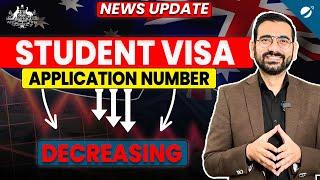 Student Visa Application Numbers are Decreasing in Australia | International Student sector dying?